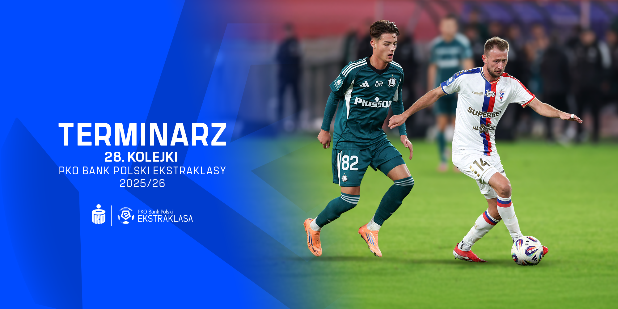 Lịch thi đấu bóng đá hôm nay: Cập nhật chi tiết 28. Kolejka Ekstraklasa 2025/2026