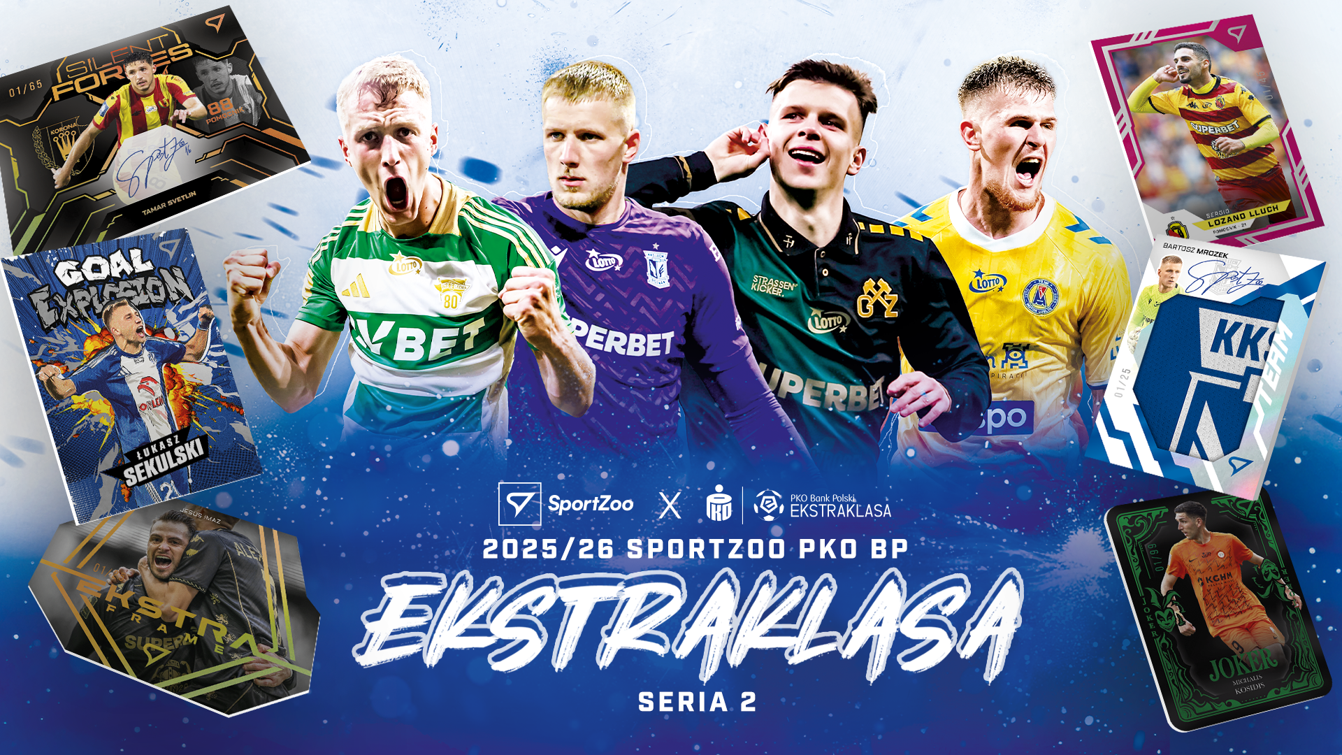 Bộ sưu tập thẻ PKO BP Ekstraklasy mới từ SportZoo!