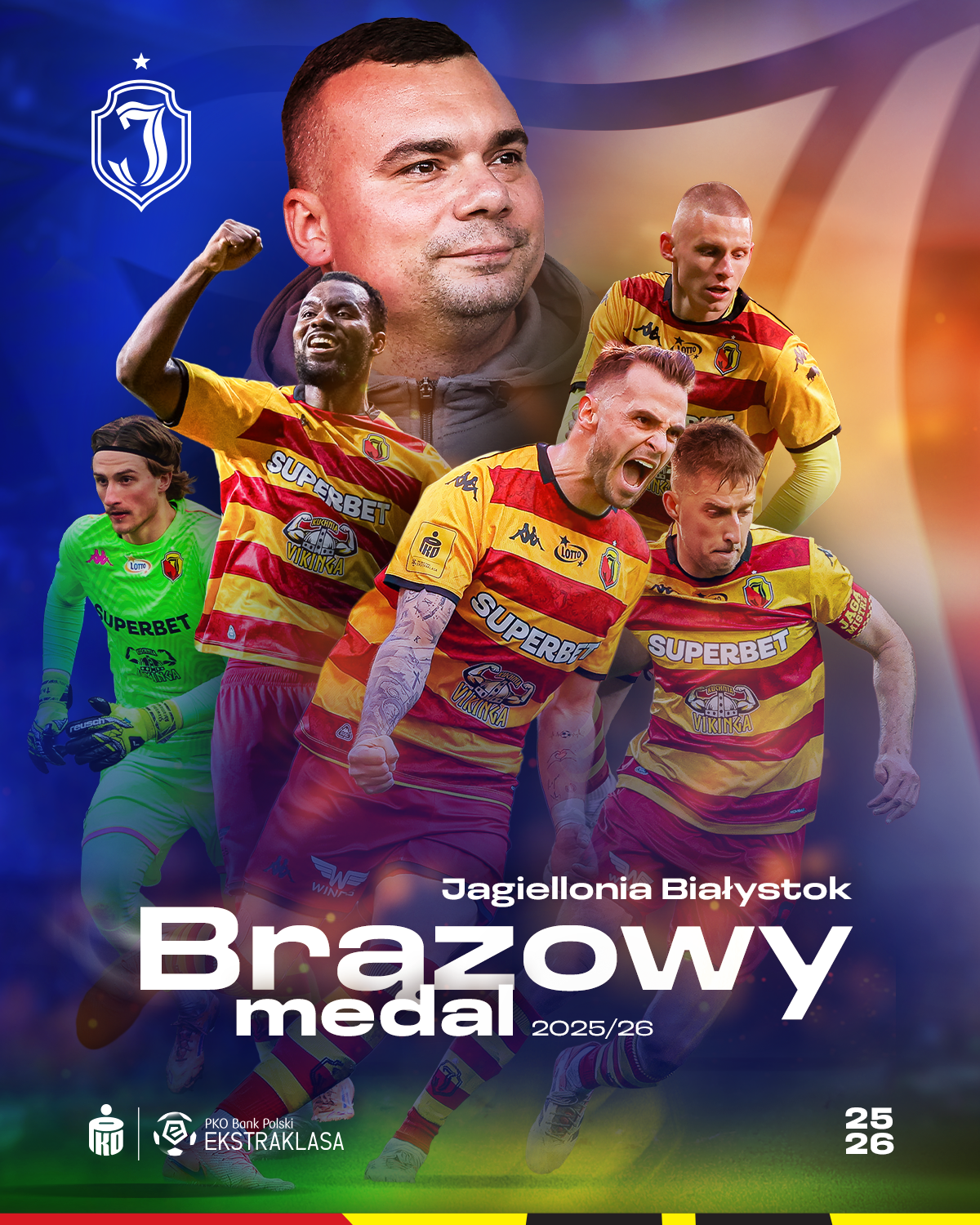 Jagiellonia Białystok đoạt ngôi vô địch mùa 2025/2026