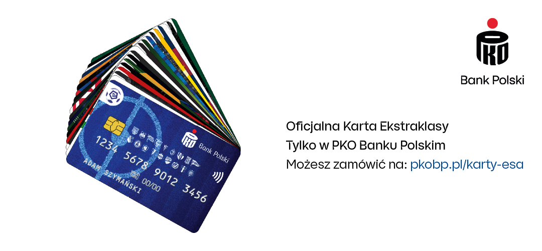 PKO Bank Polski - Oficjalna karta Ekstraklasy